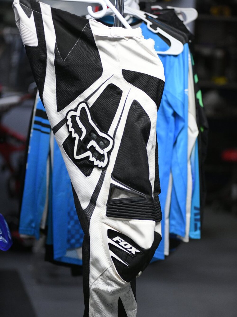 Fox MX-360 Race Pants sz28w Blk & Wht